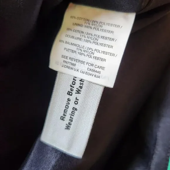 J Crew A-Line Vineyard‎ Jacquard Green/Blue Sheath Dress size 8 - Picture 11 of 11